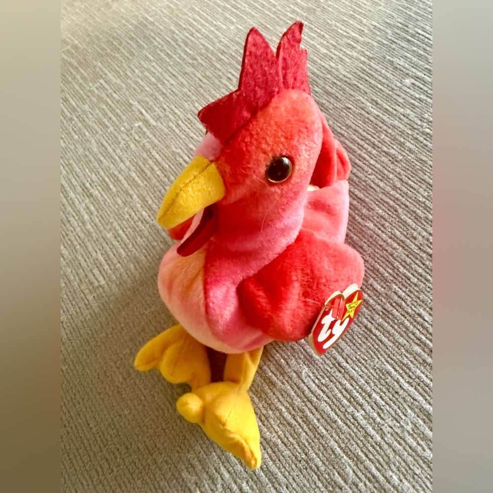 Strut the Rooster – TY Beanie Baby (1996, Original with Tag)